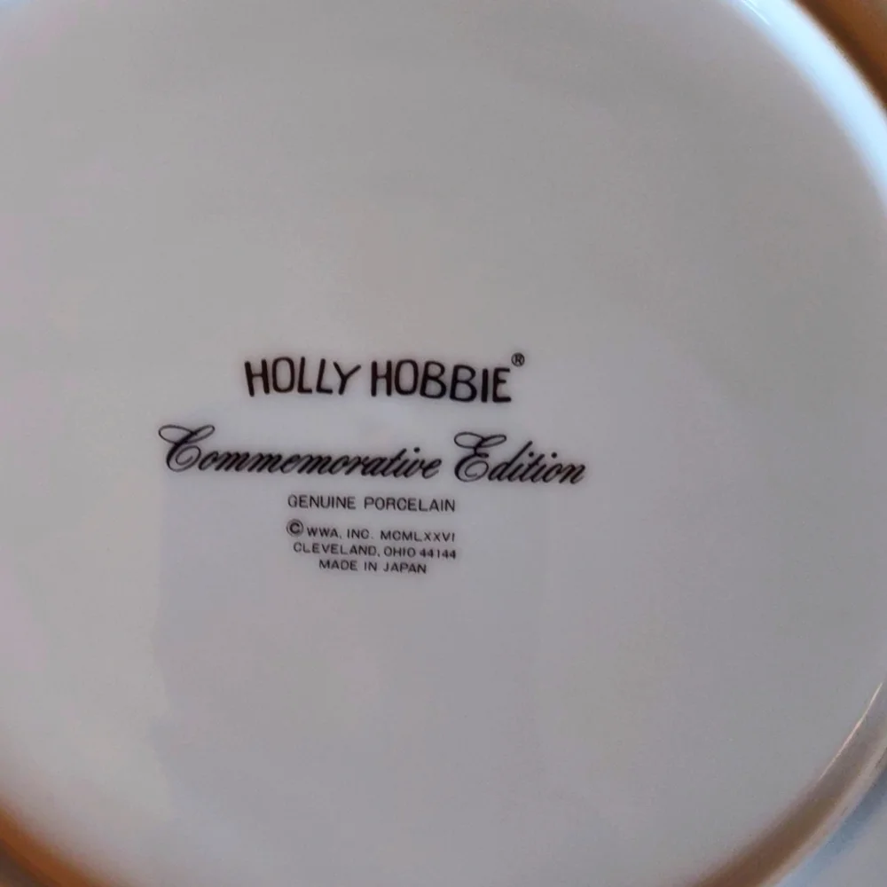 Holly Hobbie Mother's Day Plate